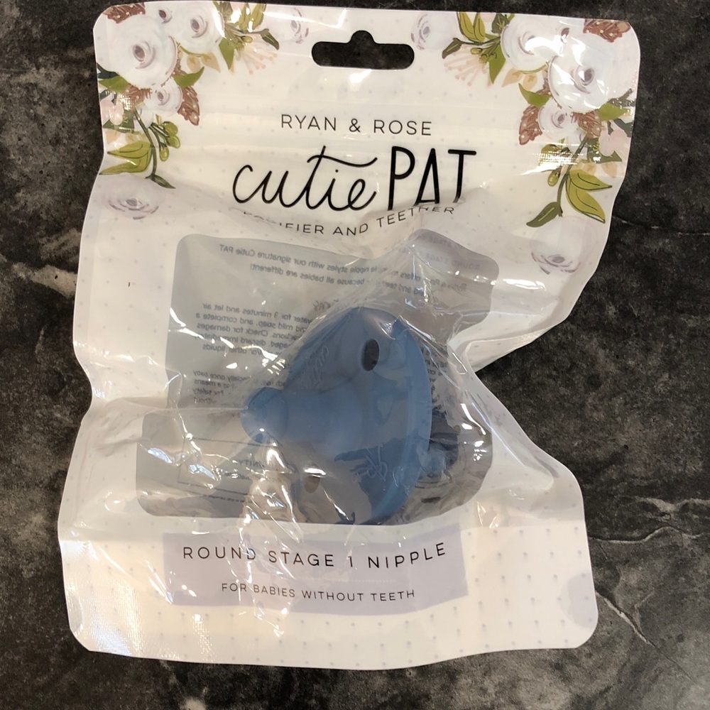 Cutie pat Ryan and Rose pacifier